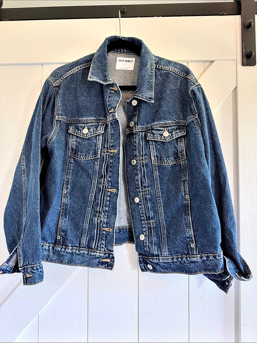 Old Navy Classic Jean Jacket Blue Large